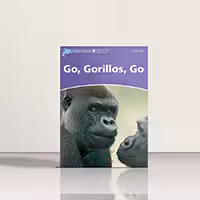 Dolphin Readers 4 Go, Gorillas, Go | کتاب داستان زبان اصلی دلفین ریدرز 4 برو گوریل برو | خرید کتاب زبان | خرید لوازم التحریر | چی کتاب | بالاترین تخفیف و ارسال رایگان