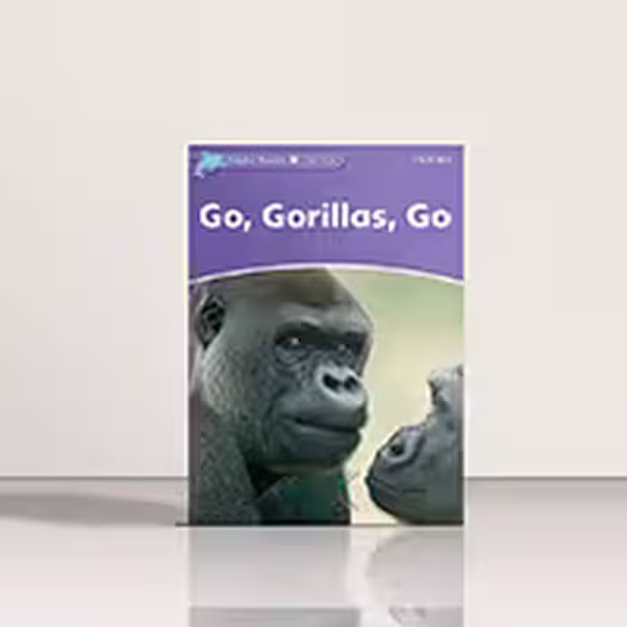 Dolphin Readers 4 Go, Gorillas, Go | کتاب داستان زبان اصلی دلفین ریدرز 4 برو گوریل برو | خرید کتاب زبان | خرید لوازم التحریر | چی کتاب | بالاترین تخفیف و ارسال رایگان