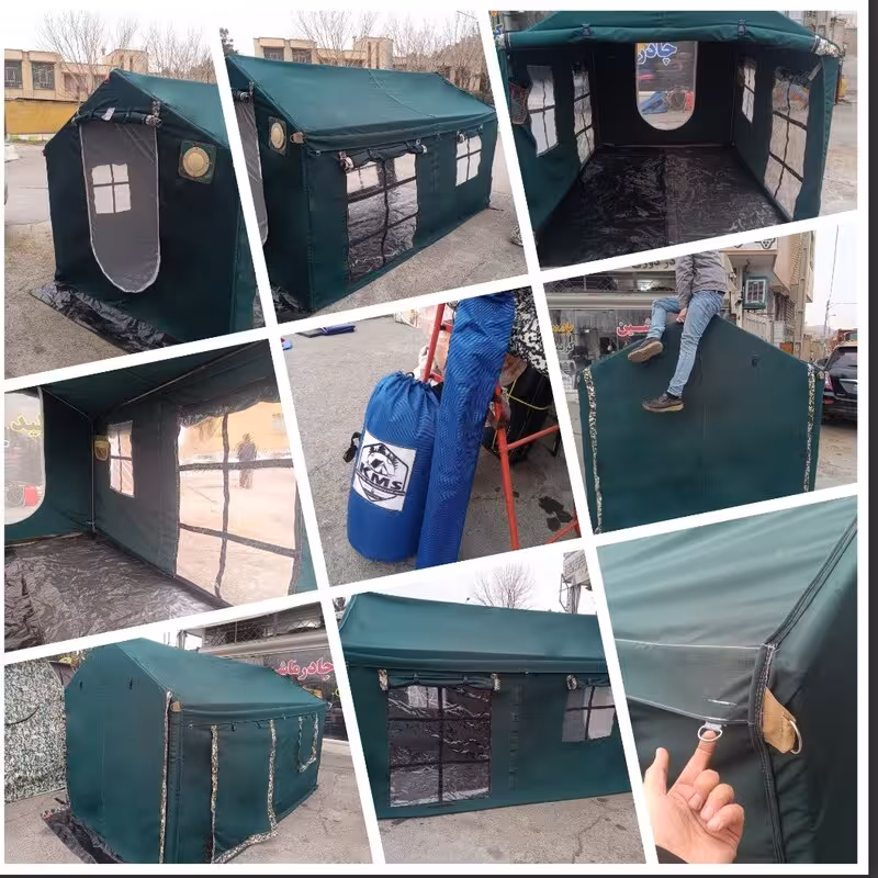 چادر مسافرتی خیمه  آسان نصب، کم حجم