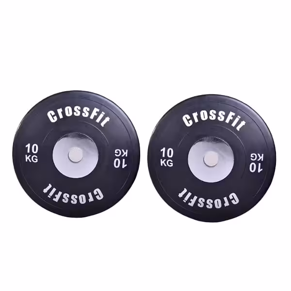 صفحه هالتر مشکی کراس فیت وزن 10 کیلوگرم Crossfit weights