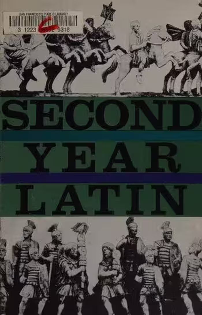 خرید و دانلود نسخه کامل کتاب Scudder's Second Year Latin