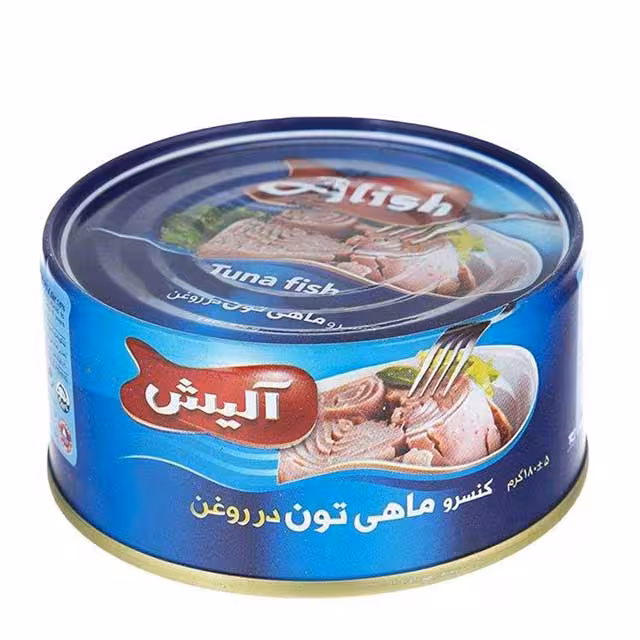 کنسرو تن ماهی آلیش 180 گرمی