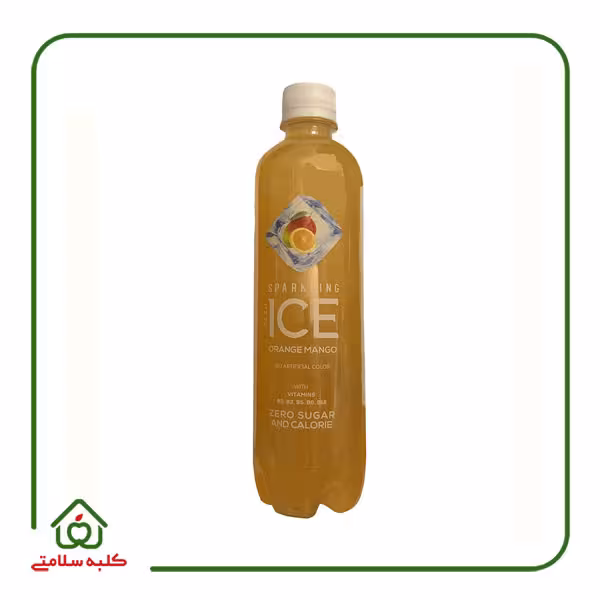 اسپارکلینگ پژ آیس با طعم پرتقال انبه
