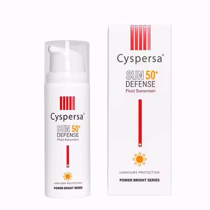 کرم ضد آفتاب پاوربرایت فلوئید Spf50 سیسپرسا