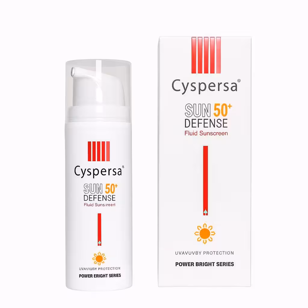 کرم ضد آفتاب پاوربرایت فلوئید Spf50 سیسپرسا