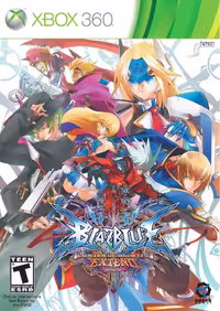 بازی ایکس باکس 360 blazblue continuum shift extend