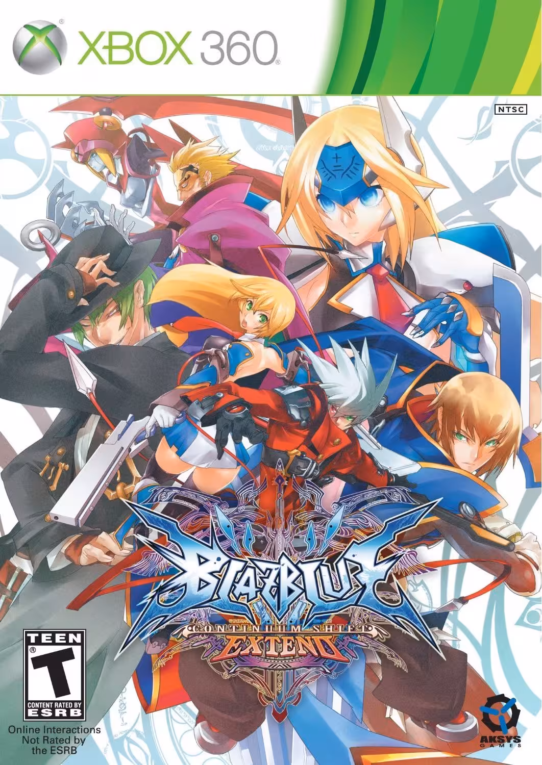 بازی ایکس باکس 360 blazblue continuum shift extend