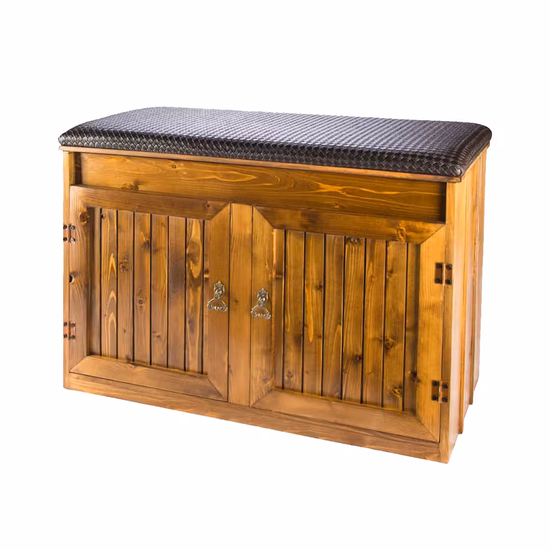 جاکفشی 76 نیمکتی (قهوه ای)