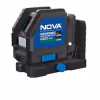 کیت تراز لیزری شارژِی 2 خط سبز به همراه سه پایه نووا NOVA مدل 2683G