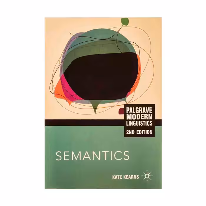Semantics second edition