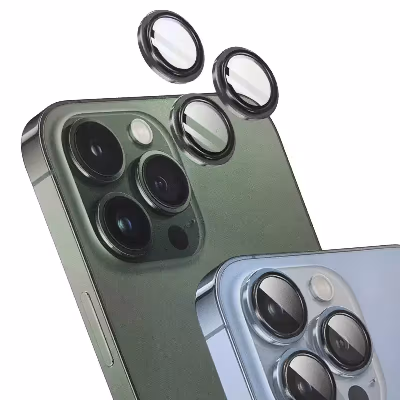 محافظ لنز آیفون 16 پرو / پرو مکس گرین مدل HD PLUS