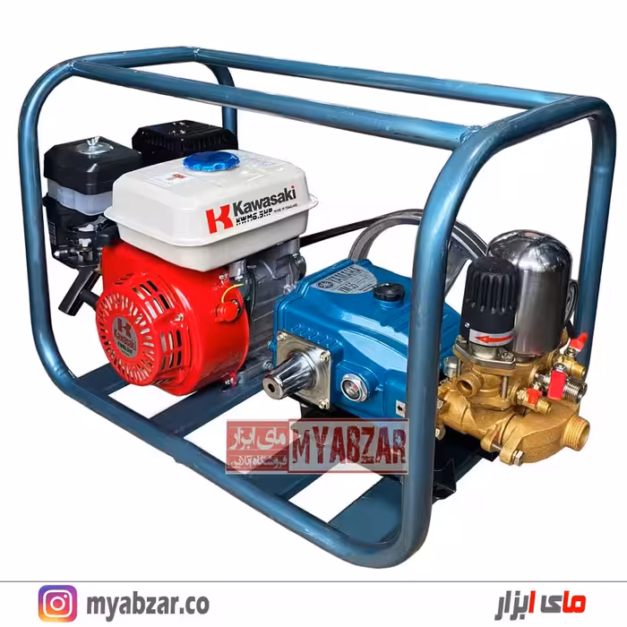 سمپاش زمبه ای کاوازاکی تایلند KWM6.5 با پمپ یاماها 55 بار اتوماتیک