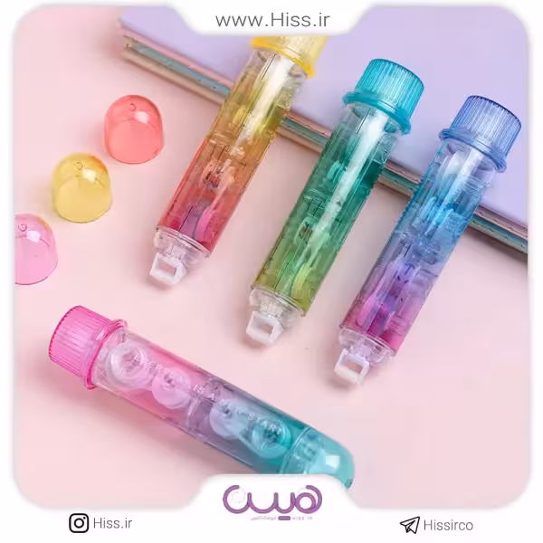 غلط گیر و چسب نواری استوانه ای (مدل رندوم)