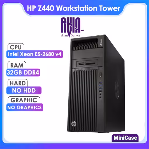 خرید و قیمت مینی کیس HP workstation Z440 Tower - آوین سرور