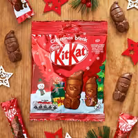 شکلات کریسمس بابانوئل کیت کت (55 گرم) kitkat