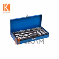 جعبه بکس 25 پارچه 3.8 اينچ NTS-7400 نوا