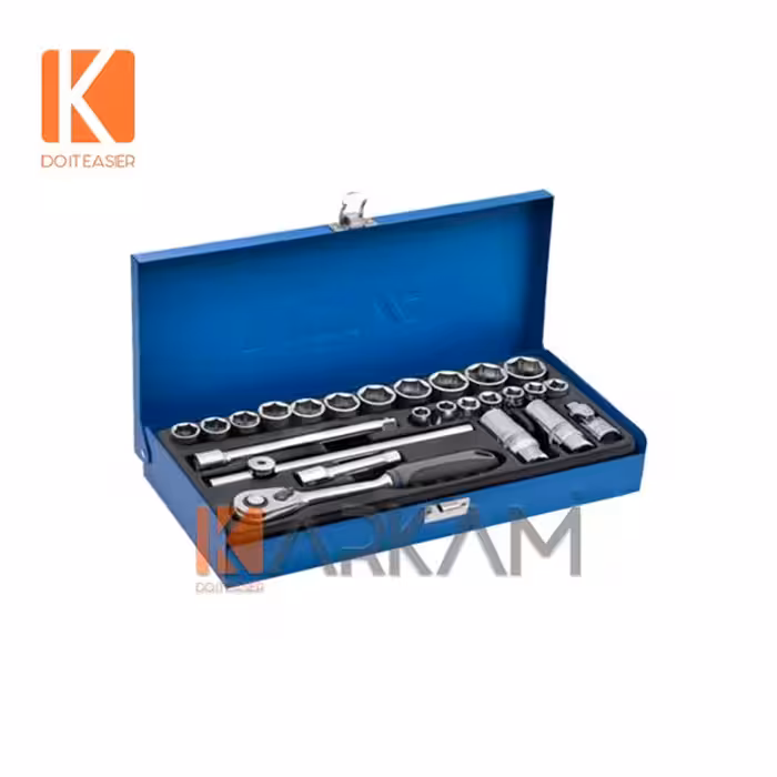 جعبه بکس 25 پارچه 3.8 اينچ NTS-7400 نوا