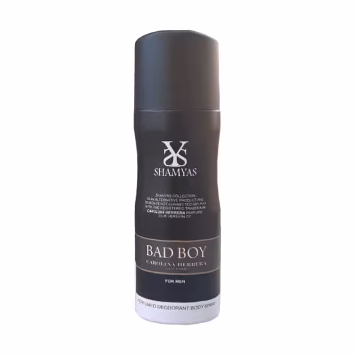 اسپری بدن مردانه بد بوی شمیاس 200میلی/SHAMYAS BAD BOY200ML