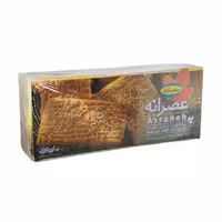 بیسکویت عصرانه با تزیین کنجد گرجی 720 گرمی