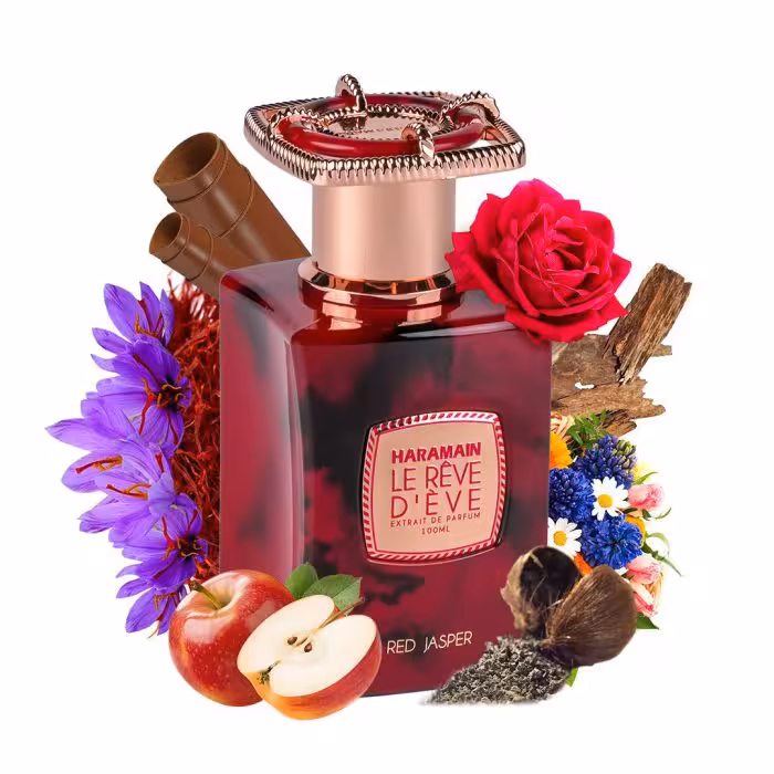 Haramain Le Reve D’Eve Red Jasper, 100ml, Extrait De Parfum/ الحرمین له ریو د اوه رد جاسپر