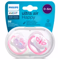 پستونک اولترا ایر اونت فیلیپس PHILIPS AVENT مناسب  6-0 ماه