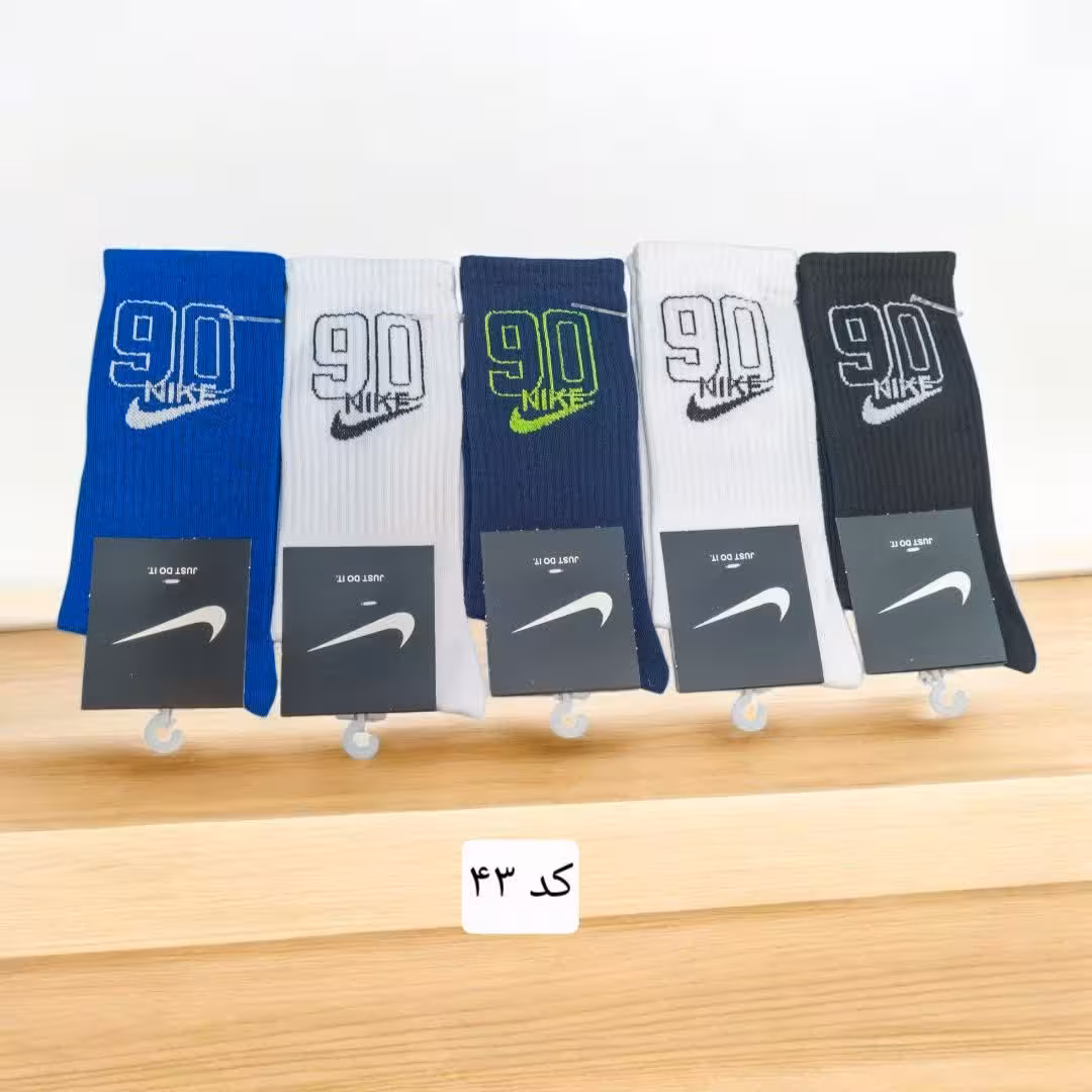 جوراب ساقدار کش انگلیسی فانتزی پنبه ترک کد 43