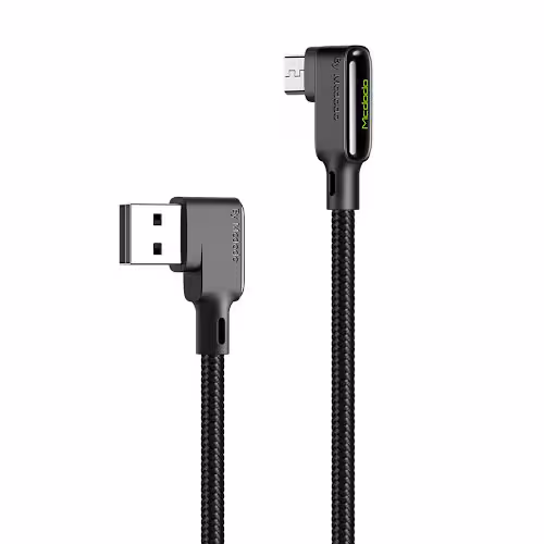کابل شارژ USB به MicroUsb نود درجه 1.8 متری مک دودو مدل 7531