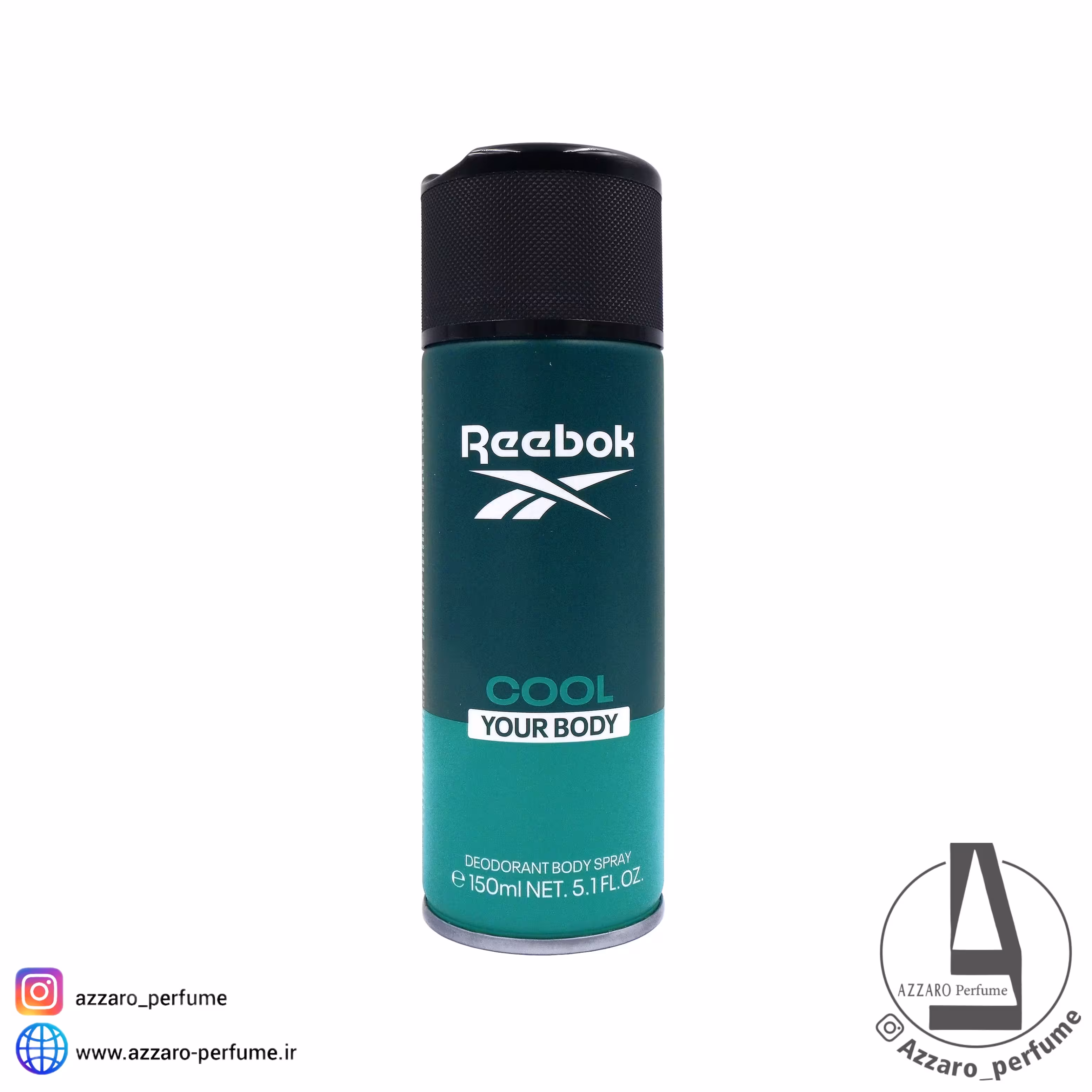اسپری بدن مردانه ریبوک مدل cool your body حجم150 میل
