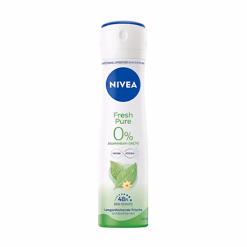 اسپری زنانه نیوا مدل FRESH PURE حجم 150 میل