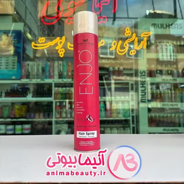 اسپری حالت دهنده موی سر 500 میل ENJO