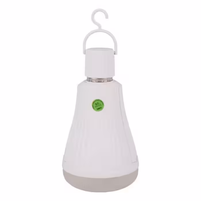 چراغ و لامپ برقی و اضطراری 9 وات باطری خور DP-7817 دارای گیره آویز کمپی اورجینال وارداتی