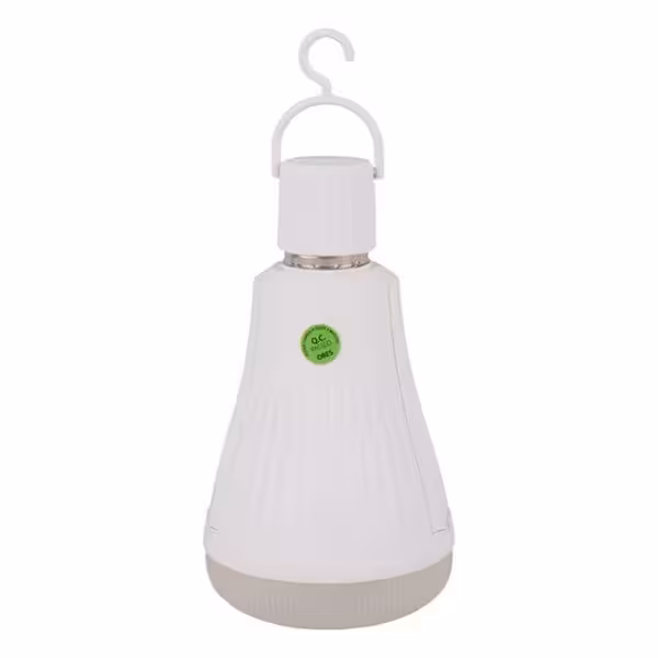 چراغ و لامپ برقی و اضطراری 9 وات باطری خور DP-7817 دارای گیره آویز کمپی اورجینال وارداتی