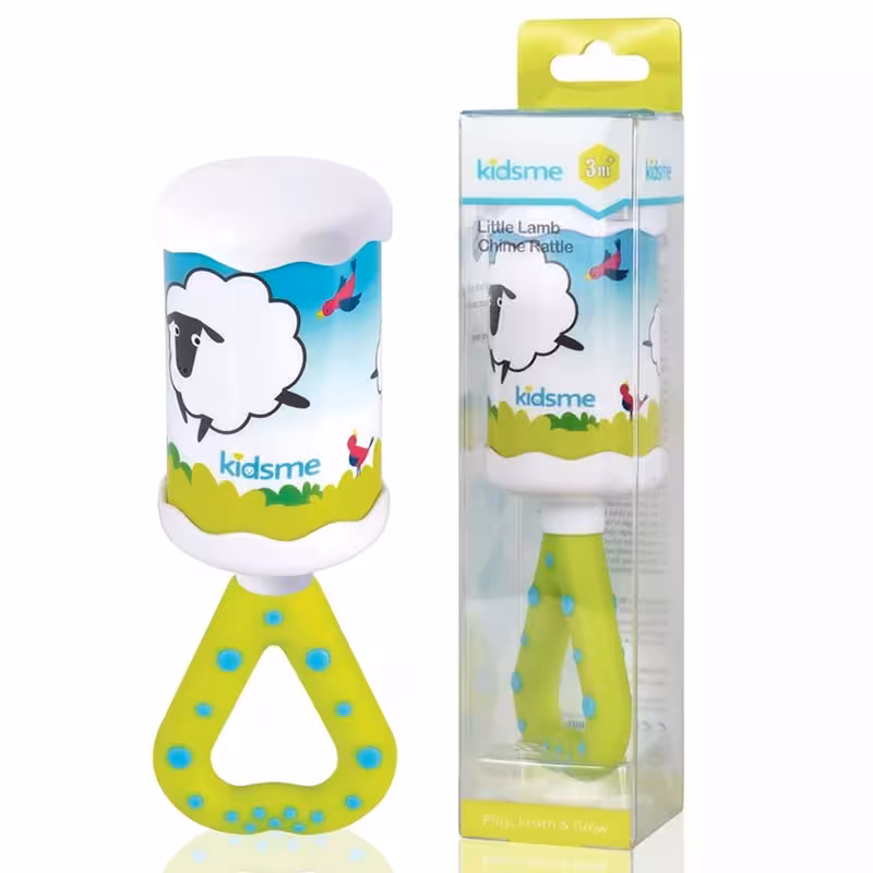 جغجغه دسته دار نوزاد طرح گوسفند کیدزمی Kidsme