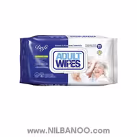 دستمال مرطوب بزرگسالان دافی مدل ADULT WIPES