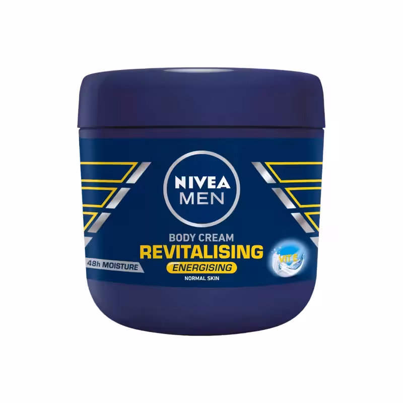 کرم بدن مردانه نیوا NIVEA مدل REVITALISING حجم 400 میل