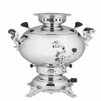 سماور گازی طاووس کد 3-134 گنجایش 6 لیتر