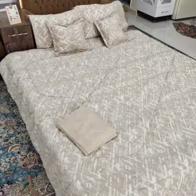 سرویس روتختی دو نفره مخمل 8 تکه - کد a4