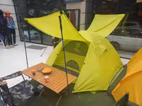 چادر عصایی کوهنوردی 2 به 3 نفره مارک ایتالیایی مونته آدلمو مدل pinto-300 ( پینتو300)