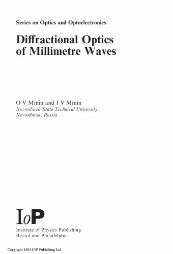 خرید و دانلود نسخه کامل کتاب Diffractional Optics of Millimetre Waves (Series on Optics and Optoelectronics)
