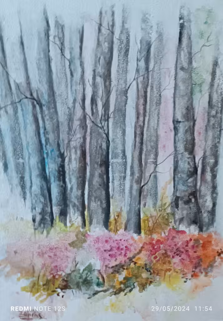 نام اثر : جنگل سبز