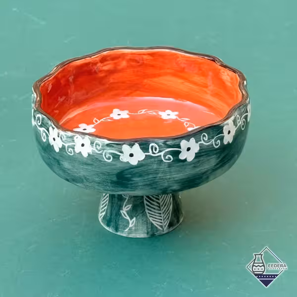 کاسه پایه دار پیشول طرح دو