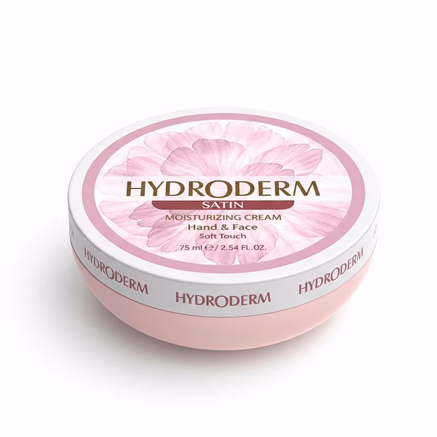 کرم مرطوب‌ کننده کاسه‌ ای دست و صورت Satin هیدرودرم 75 میلی‌ لیتر | HYDRODERM Satin Moisturizing Cream Hand & Face 75ml