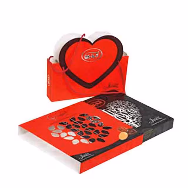 شکلات قلبی جرسیا کادوئی آیدین 195 گرمی