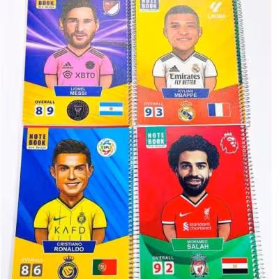 دفتر نقاشی 50 برگ جلد طلقی (طرح کیمدی)
