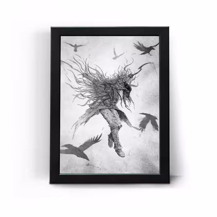 تابلو قاب بلادبورن Bloodborne