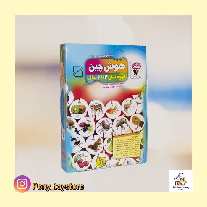 اسباب بازی هوش چین سه تکه