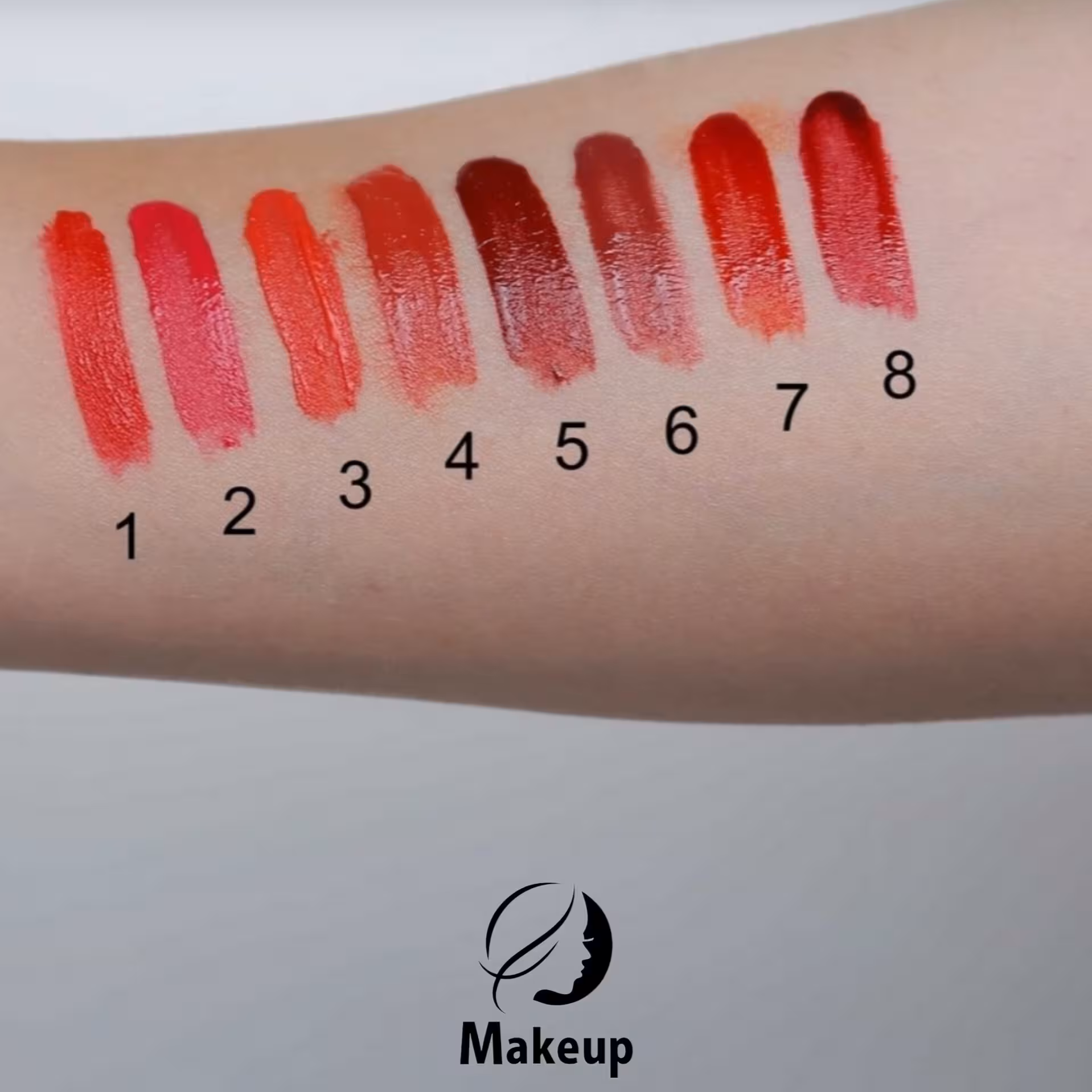 تینت لب عروسکی در 6 رنگ مختلف