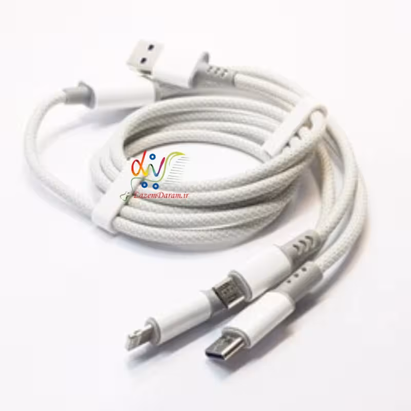 کابل شارژ سه کاره فستSX-43