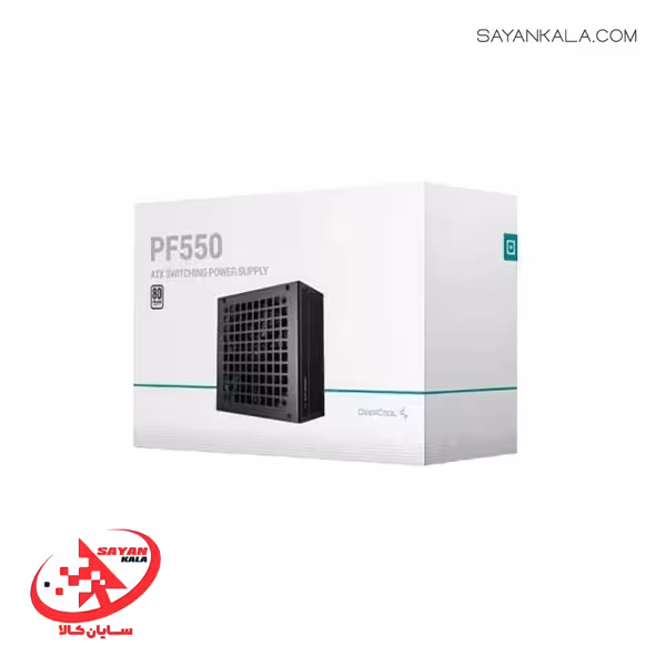 منبع تغذیه کامپیوتر دیپ کول مدل POWER DEEPCOOL PF550 550W 80 PLUS WHITE
