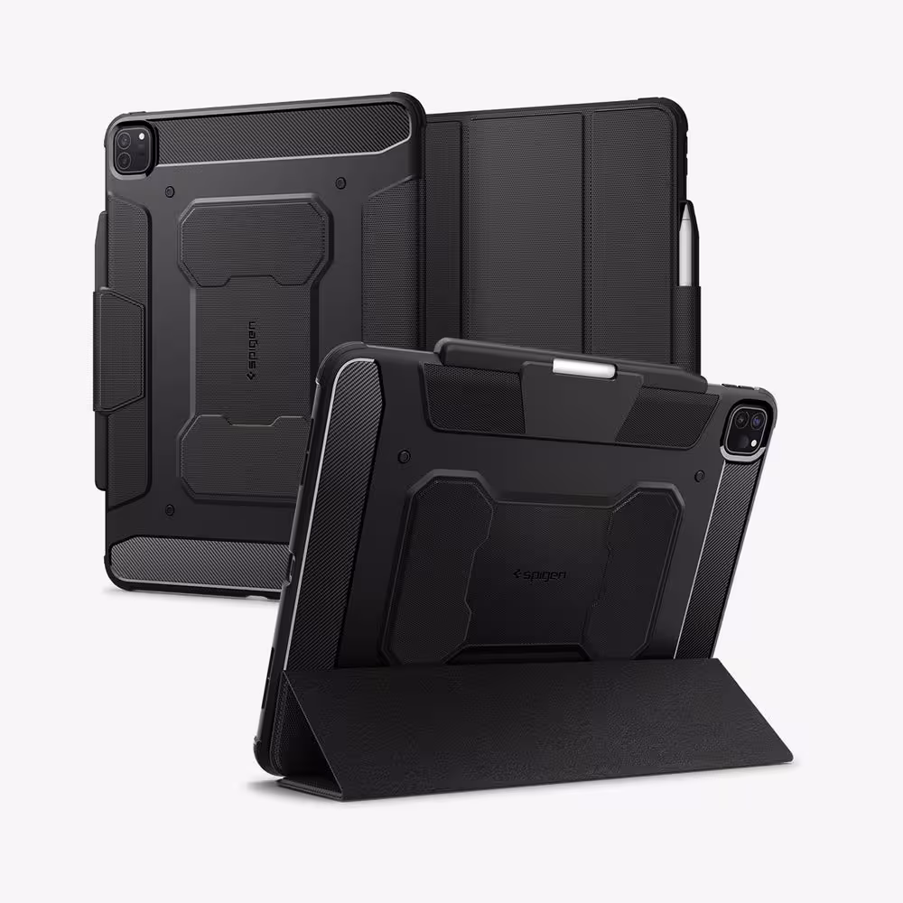 کاور آیپد پرو 13 Spigen Rugged Armor Pro Case iPad Pro 13 M4 (2024) - فروشگاه اسپيگن ایران